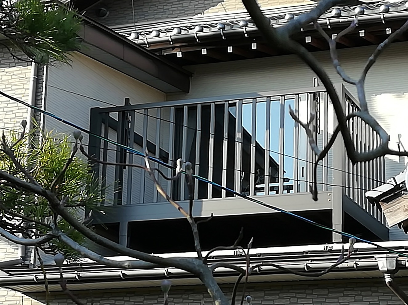 Lixilバルコニー ビューステージ 屋根置き式 富山県射水市k様 激安エクステリアクラブ